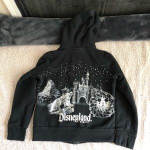 Disney Park zip-up sweater